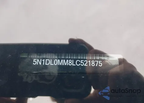 2020 Infiniti Qx60 Luxe Awd z USA, uszkodzony, nr VIN 5N1DL0MM8LC521875